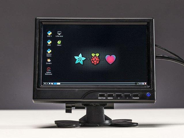 Adafruit Industries-1033 TFT-Module 7in TFT WXGA 1280x800Pixels HDMI/VGA/NTSC/PAL 400cd/m2