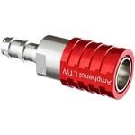 Amphenol-SQD-04SBCN-PRD001 热量管理配件 Thrml Mgmt Access Liquid Cooling Socket Red Staniless Steel