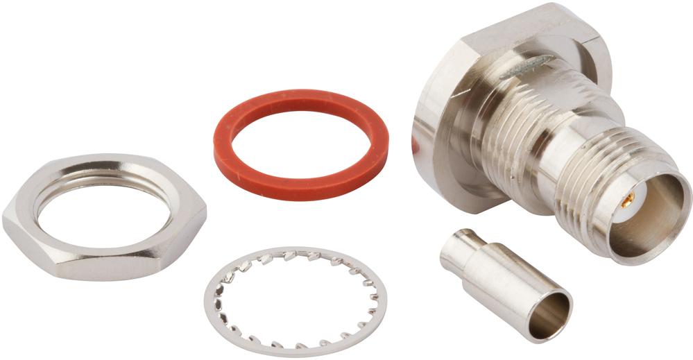 Amphenol-31-6111 Conector RF Conn TNC 0Hz to 3GHz 50Ohm Crimp ST Cable Mount RCP Gold