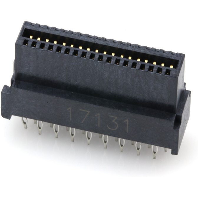 Molex-46113-0361 Cabezales del conector y receptáculos PCB Conn RCP 36 POS 2.54mm Press Fit ST Thru-Hole 36 Terminal 1 Port Tray