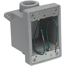 Molex-453 Kabelzubehör F.D. Gray Glass-Filled Polyester Box, 19.05mm Threaded Knock-out Openings