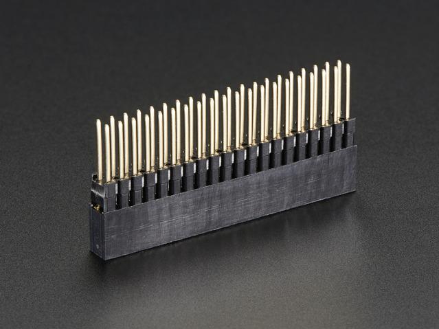 Adafruit Industries-1979 Steckverbinderleisten und Leiterplattenbuchsen Conn Socket Strip SKT 40 POS Solder ST Thru-Hole
