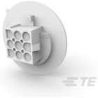 TE Connectivity-1586853-1 Custodia filo connettore dedicato Conn Housing RCP 9 POS 6.35mm Crimp ST Panel Mount Natural Package