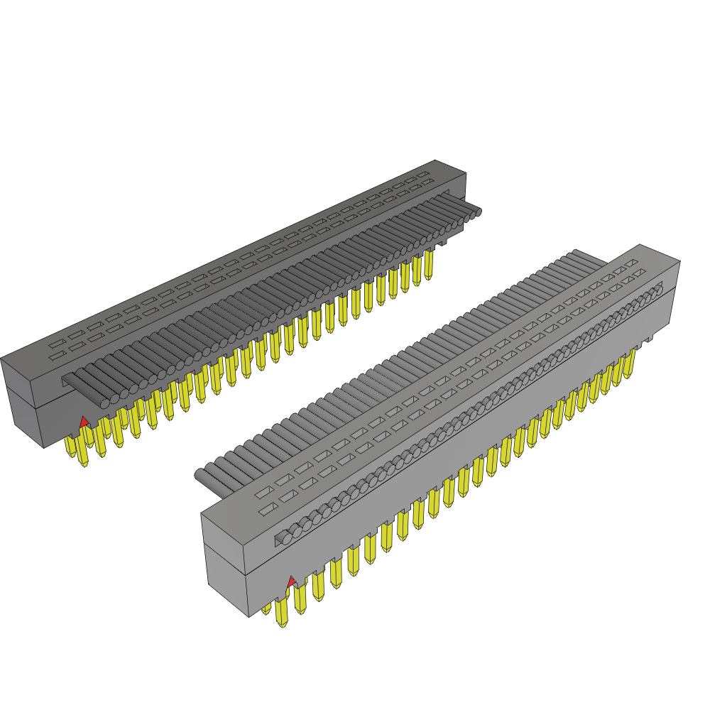 Samtec-FFMD-25-D-08.00-01 Flachband Kabelbaugruppen Cable Assembly Flat Ribbon 0.2m 30AWG IDC Connector to IDC Connector 50 to 50 POS M-M IDT-IDT Bulk