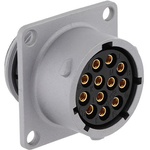 Eaton-UT0X014E12SX Steckverbinder, rund Conn Circular SKT 12 POS Solder Cup ST Flange Mount 12 Terminal 1 Port