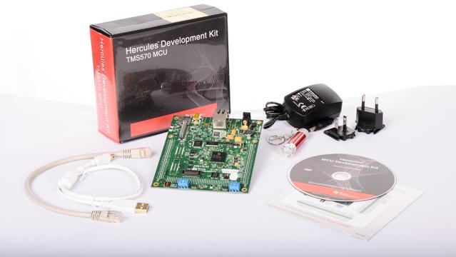 Texas Instruments-TMDS570LS12HDK Eingebettete Systementwicklungsboards und -kits TMS570LS12X Microcontroller Development Kit 180MHz CPU 8MB RAM