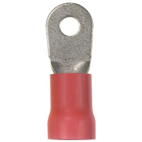 Panduit-PV2-38R-XY Steckverbinderanschlüsse Ring Tongue Terminal 2AWG Copper Red 49.78mm Tin Bottle