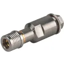 HUBER+SUHNER-11_QMA-W50-4-4/19-_NE RF-Steckverbinder Conn QMA 0Hz to 6GHz 50Ohm Clamp ST Cable Mount M Gold Over Nickel Single