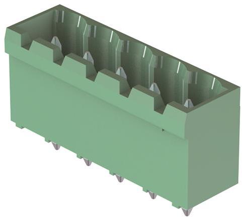 HARTING-14130317001000 Steckverbinderleisten und Leiterplattenbuchsen Conn Wire to Board HDR 3 POS 5.08mm Solder ST Top Entry Thru-Hole