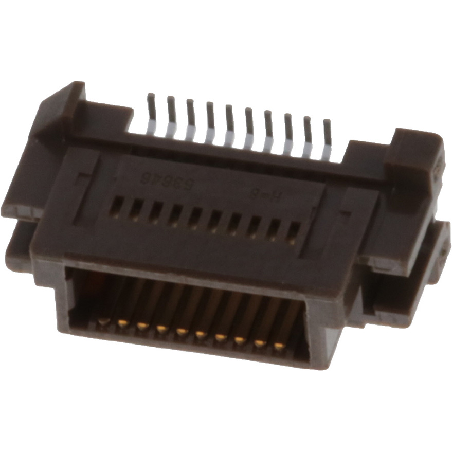 Molex-53647-0274 Piastre connettori e prese PCB Conn Board to Board HDR 20 POS 0.635mm Solder ST SMD SlimStack T/R