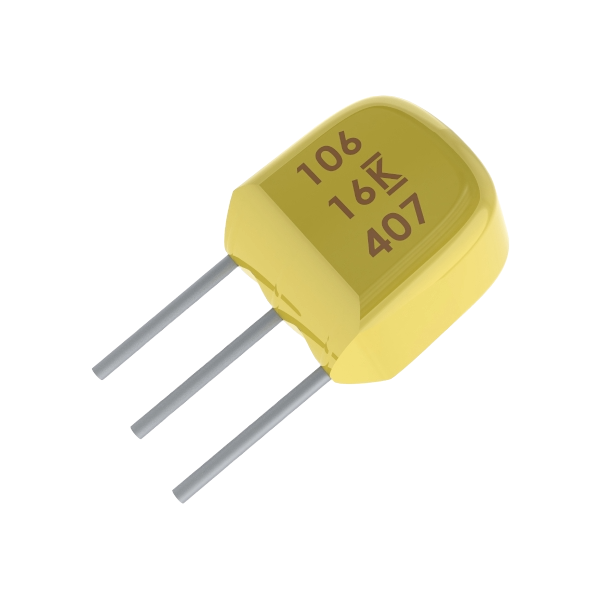 KEMET Corporation-T396L336M035ATTR Kondensator, Tantal, fest Cap Tant Solid 33uF 35V 20%( 8.6 X 8.6 X 14.2mm) Radial 5.08mm 125°C T/R