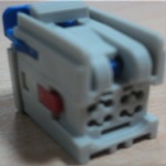 Delphi-15406142 Einzeladersteckverbinder, Gehäuse Conn Housing RCP 8 POS Crimp ST Cable Mount Gray