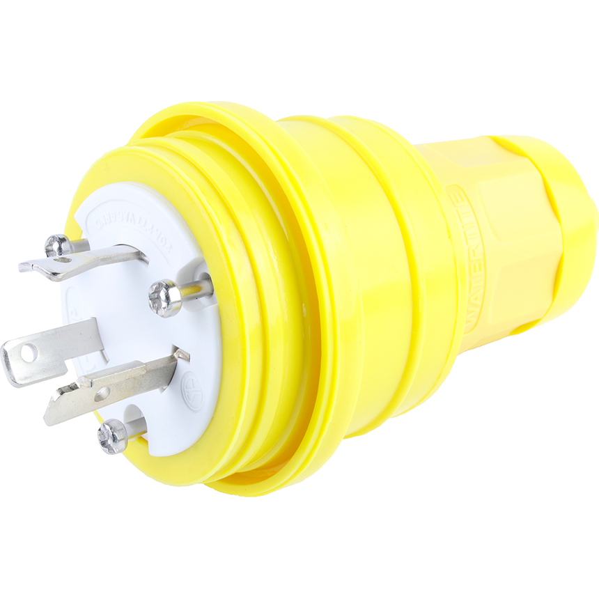 Molex-26W49 Steckverbinder Conn Power PL 2Power/1Ground POS ST Cable Mount 3 Terminal 1 Port Watertite®