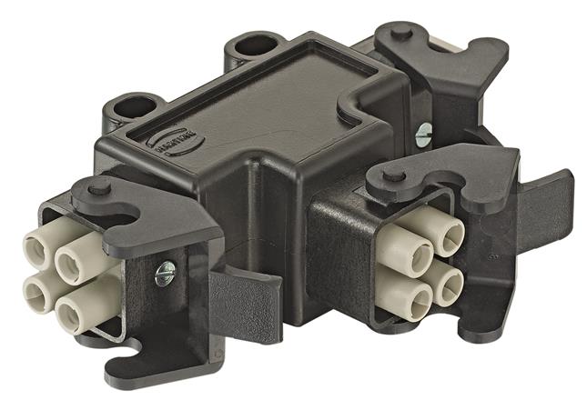 HARTING-09120084756 电源连接器 Han-Power T with Han Q4/0