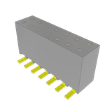 Conn Socket Strip SKT 14 POS 2.54mm Solder ST Top Entry SMD T/R