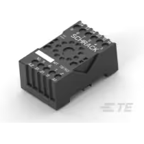 TE Connectivity-MT78760 Relay Sockets Relay Sockets Screw Terminal DIN Rail 3Pole