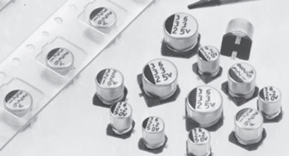 NIC Components-NASE100M50V6.3X5.5NBF Capacitor Aluminum Electrolytic Cap Aluminum Lytic 10uF 50V 20% (6.3 X 5.5mm) SMD 19.9 Ohm 0.035A 2000h 85°C T/R