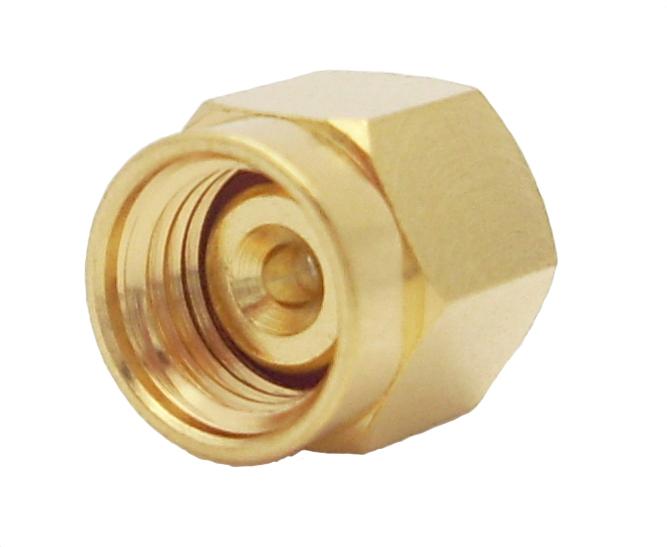 Amphenol RF-132364 连接器配件 Connector Accessories Male Cap Straight Brass Gold