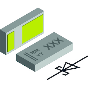 Vishay-VSKY20301608-G4-08 Gleichrichter Diode Schottky 30V 2A 2-Pin CLP T/R