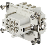 Weidmuller-1745760000 Steckverbinder, rechteckig Conn Rectangular F 6Signal/1Ground POS ST