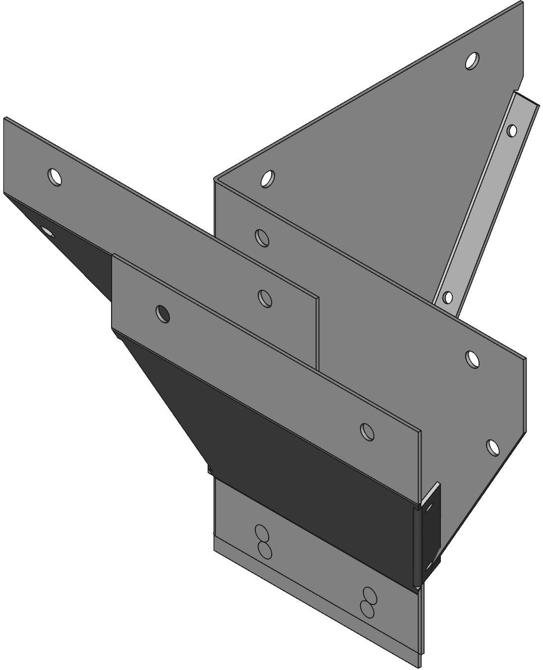 Hammond Manufacturing-CWCRD64 Accessori per cavi Wiring Way Reducer Steel Gray