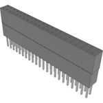 Conn Elevated Socket SKT 44 POS 2.54mm Solder ST Top Entry Thru-Hole Tube