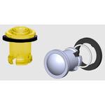 IP68 Yellow Round LENS CAP