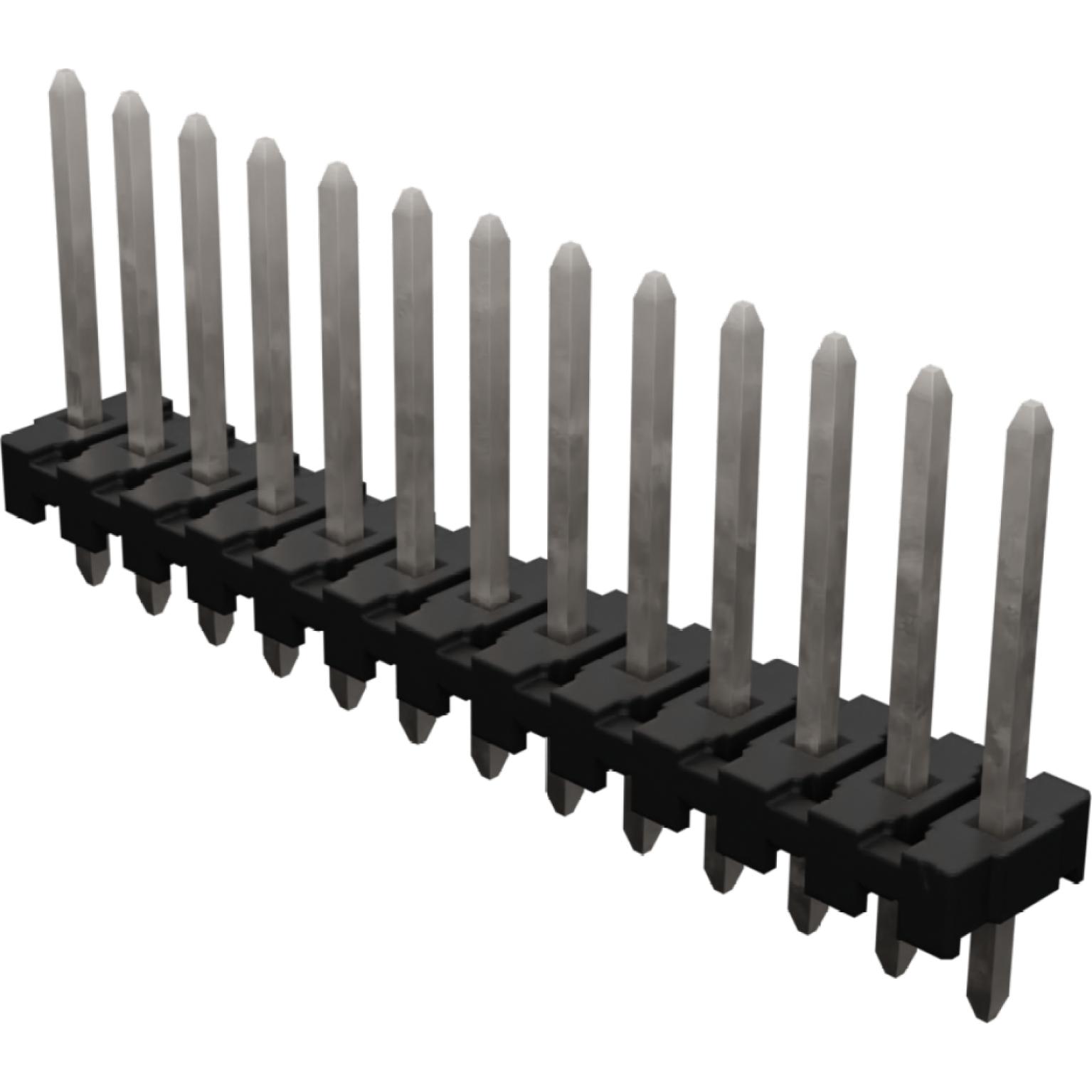 Molex-0026481130 Piastre connettori e prese PCB Conn Unshrouded Header HDR 13 POS 3.96mm Solder ST Top Entry Thru-Hole KK Bag