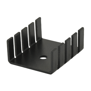 Same Sky (formerly CUI Devices)-HSS-B20-NPS-01 Disipador de calor Heat Sink Passive TO-220 Extruded Screw Mount Aluminum 1050 17.74°C/W Black Anodized