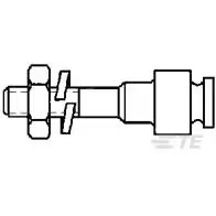 TE Connectivity-5747242-1 Connector Accessories Connector Accessories Locking Post Steel Yellow Chromate Over Zinc Kit
