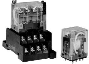 Omron-LY2ZF-AC24 Power Relays Power Relay 24VAC 7A DPDT(44x22.5x41.9)mm Flange