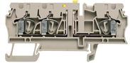 Weidmuller-8731720000 Steckverbinder, Klemmenblöcke Conn Disconnect Terminal Block 3 POS Tension Clamp ST T DIN Rail 20A