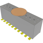 Samtec-FLE-110-01-GF-DV-K-TR Steckverbinderleisten und Leiterplattenbuchsen Conn Socket Strip SKT 20 POS 1.27mm Solder ST Top Entry SMD T/R