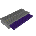 Cable Assembly Discrete Wire 0.457m 28AWG Terminal Strip 50 POS HDR Crimp Layer