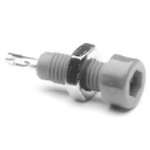 Cinch Connectivity Solutions-105-0808-001 Steckverbinder, elektronisches Testgerät Conn Tip Jack F 1 POS Solder Lug ST Panel Mount 1 Port Brown