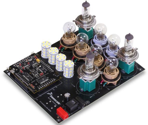 NXP Semiconductors-KITLIGHTEVB Entwicklungssätze und Werkzeuge MC12XS6/MC33903 Controller Area Network/LED Driver Evaluation Board