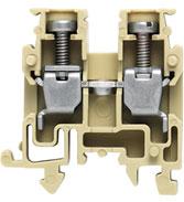 Weidmueller GmbH & Co. KG-0697160000 Connector Terminal Blocks Conn Feed-Through Terminal Block 2 POS Screw ST T DIN Rail 10A