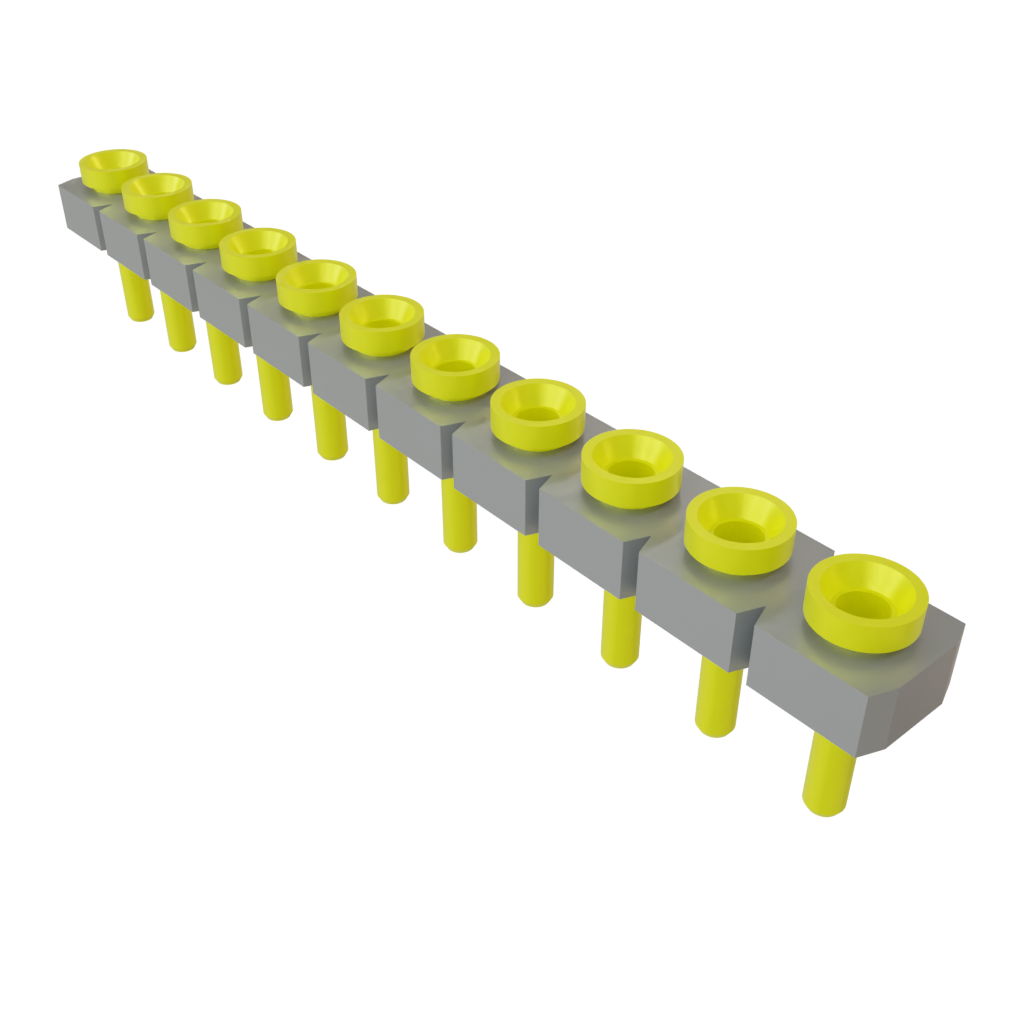 Samtec-SL-111-G-12 Connector Headers and PCB Receptacles Conn Socket Strip SKT 11 POS 2.54mm Solder ST Top Entry Thru-Hole Bulk