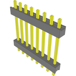 Conn Board Stacker HDR 8 POS 2.54mm Solder ST Top Entry Thru-Hole Bulk