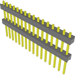 Conn Board Stacker HDR 16 POS 2.54mm Solder ST Top Entry Thru-Hole Bulk