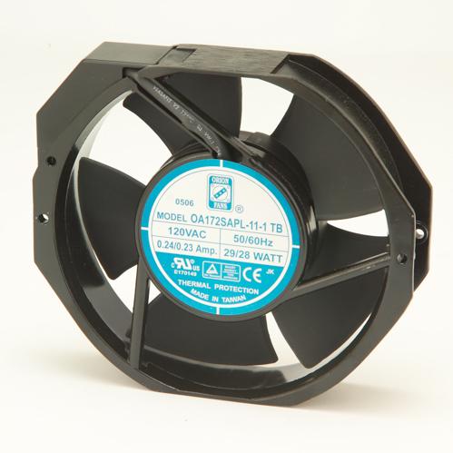ORION FANS-OA119AP-11-1WS Sopladores y ventiladores AC Fan Axial Sleeve Bearing 115V 100V to 125V 130CFM 46.1dB 127 X 127 X 38.5mm High Speed