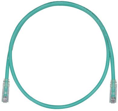 Panduit-UTPSP5GRY null Cable Assembly UTP 1.52m 24AWG Modular Plug to Modular Plug 8 to 8 POS PL-PL