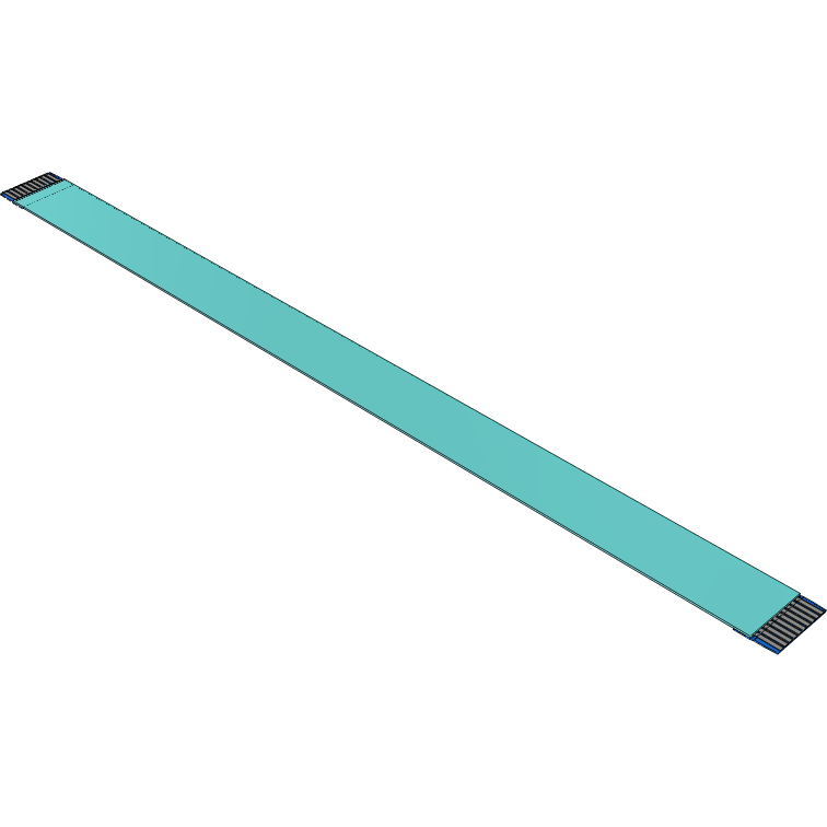 Samtec-FJ-10-D-05.98-4  Cable Assembly 0.15m 1mm 10 to 10POS FFC to FFC Bulk