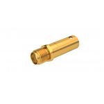 Radiall-R125238000 RF-Steckverbinder Conn SMA F 0Hz to 12.4GHz 50Ohm Crimp ST Cable Mount Gold Over Nickel