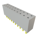 Conn Socket Strip SKT 20 POS 2.54mm Solder ST Top Entry Thru-Hole Bulk