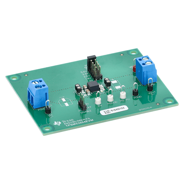 Texas Instruments-TPSM53604EVM Cartes et kits de développement de gestion de la puissance 3.8 V to 36 V Input 4 A Power Module Evaluation Board