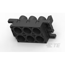 TE Connectivity-2212256-1 Raccordement rectangulaire Conn Rectangular RCP 6 POS 20mm Crimp ST Cable Mount Box