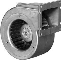 ebm-papst-G2E085-AA05-21 Gebläse und Lüfter AC Blower Centrifugal Ball Bearing 115V 55.9CFM 57dB