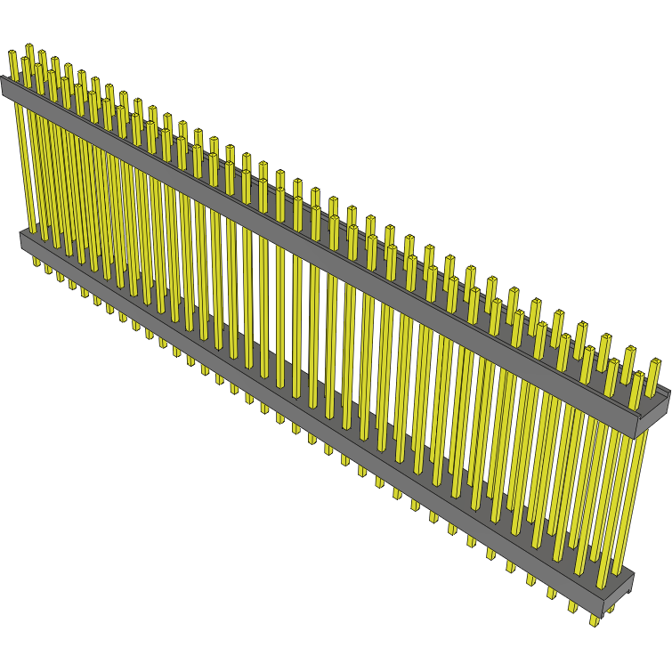 Samtec-DW-36-13-G-D-984 Piastre connettori e prese PCB Conn Board Stacker HDR 72 POS 2.54mm Solder ST Top Entry Thru-Hole Bulk
