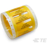TE Connectivity-UV-SCE-1K-1/2-2.0-4 配线标志 Cable Markers Printable Heat Shrink Cross-Linked Polyolefin Yellow
